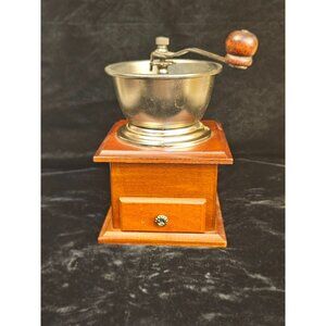 Vintage Manual Hand-Crank Coffee Grinder